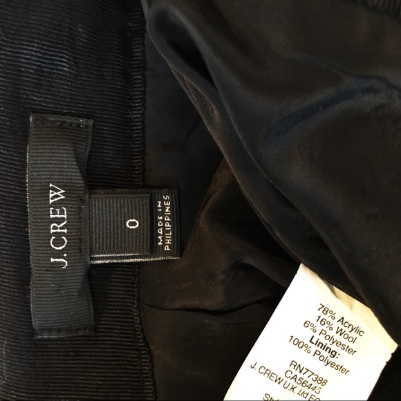 J crew neon piped tweed mini skirt - Picture 4 of 6